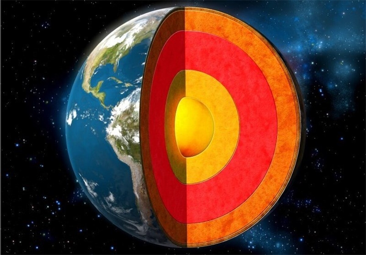هسته زمین به اندازه سطح خورشید داغ است