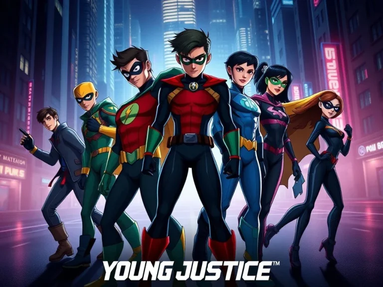 معرفی انیمیشن عدالت جویان جوان (Young Justice) – بررسی کامل